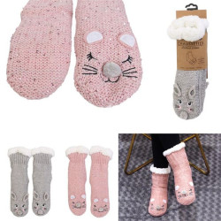 Chaussette sherpa animaux de Cmp - THE CONCEPT FACTORY - deco de la maison dans Vêtements pour le jardin