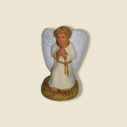 Ange gardien blanc 6cm de Santons de Provence Escoffier dans ⛲Santons de Provence