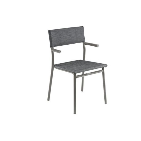 Fauteuil oron batyline duo obsidian/titane de Lafuma - transat dans 💺 Fauteuil pour l'exterieur