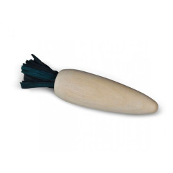Jouet rongeur bois carotte 9.5cm rouleau 7cm de Savic- Produits pour animaux de compagnie dans Accessoires pour rongeurs