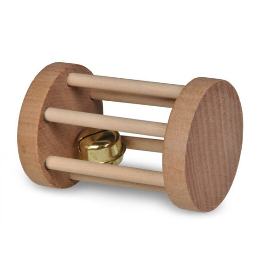 Jouet rongeur bois carotte 9.5cm rouleau 7cm de Savic- Produits pour animaux de compagnie dans Accessoires pour rongeurs