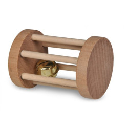 Jouet rongeur bois carotte 9.5cm rouleau 7cm de Savic- Produits pour animaux de compagnie dans Accessoires pour rongeurs