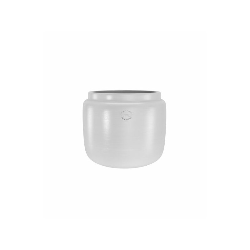 Cache-Pot Astrea 32Cm Blanc - Artevasi de Artevasi - Vases et jardinières Déco dans Caches pots- jardinieres- paniers en Rotin
