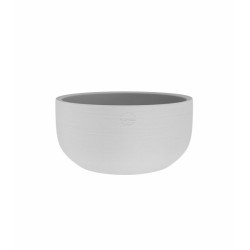 Coupe Urania 30Cm Blanc - Artevasi de Artevasi - Vases et jardinières Déco dans Caches pots- jardinieres- paniers en Rotin