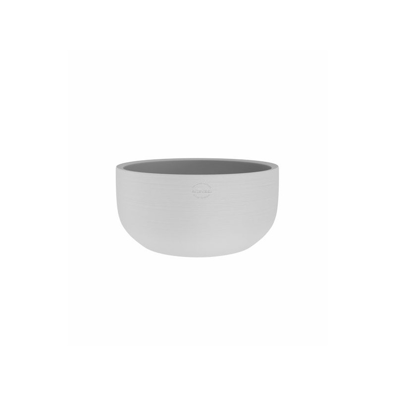 Coupe Urania 30Cm Blanc - Artevasi de Artevasi - Vases et jardinières Déco dans Caches pots- jardinieres- paniers en Rotin