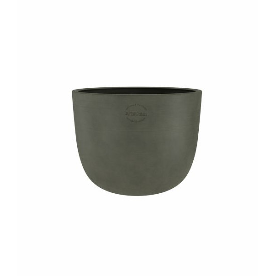 Cache-Pot Urania 22Cm Vert Olive - Artevasi de Artevasi - Vases et jardinières Déco dans Caches pots- jardinieres- paniers en...