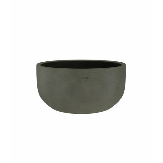 Coupe Urania 30Cm Vert Olive - Artevasi de Artevasi - Vases et jardinières Déco dans Caches pots- jardinieres- paniers en Rotin
