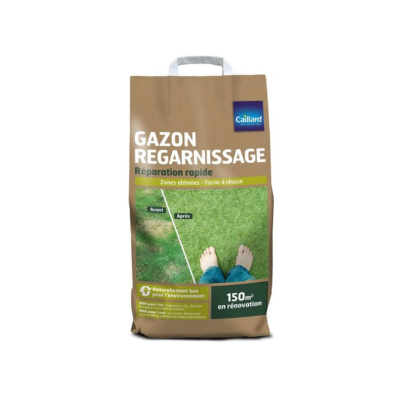 Gazon Regarnissage Caillard 5kg - Rénovez Votre Pelouse Facilement ! de Caillard - Graines dans Graines de Gazon - pelouse