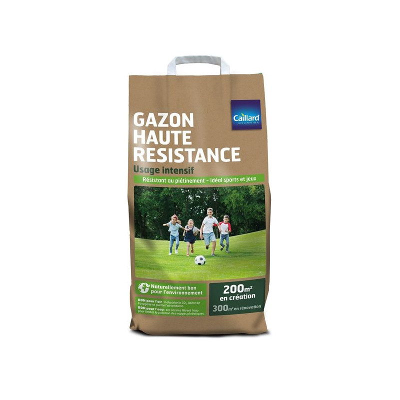 Gazon Haute Résistance Caillard 5kg - Semence de Gazon Durable et Écologique de Caillard - Graines dans Graines de Gazon - pe...