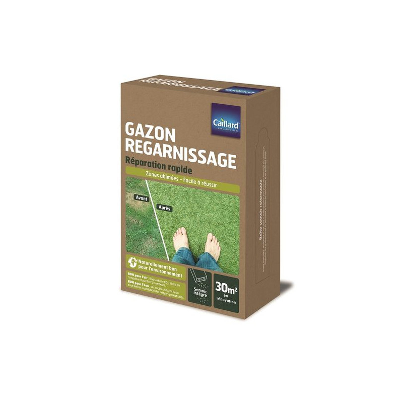 Gazon Regarnissage Caillard 1kg - Rénovez Votre Pelouse Facilement ! de Caillard - Graines dans Graines de Gazon - pelouse