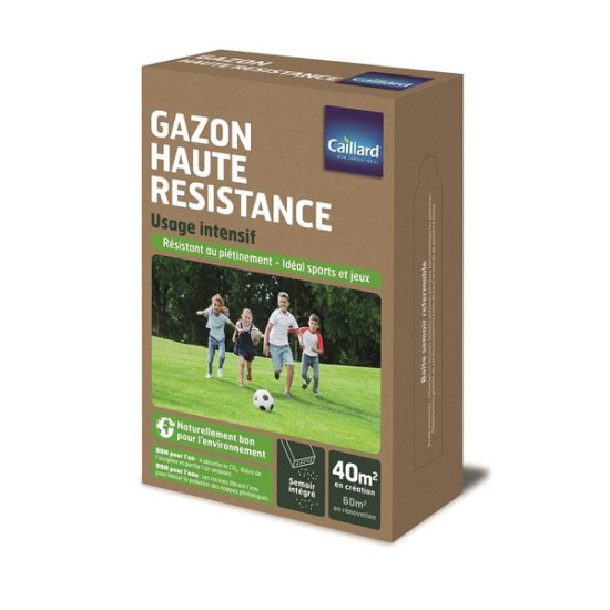 Gazon Haute Résistance Caillard 1kg - Idéal pour un Jardin Verdoyant et Durable de Caillard - Graines dans Graines de Gazon -...
