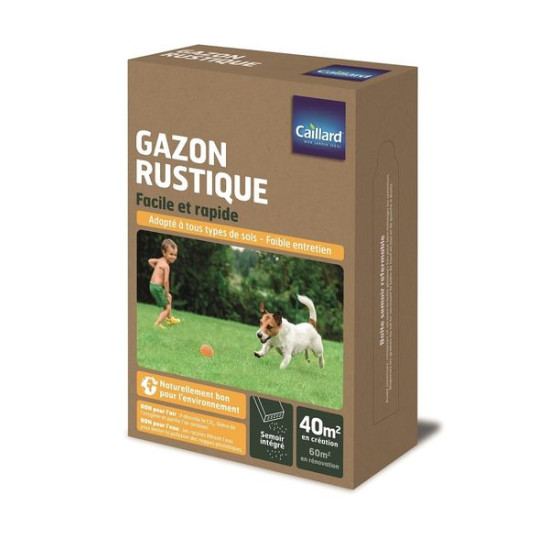 Gazon Rustique Caillard 1kg - Semences de qualité pour un jardin verdoyant et résistant de Caillard - Graines dans Graines de...