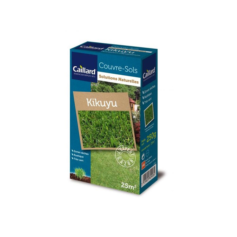 Kikuyu Caillard 0,25kg - Graines de Pelouse Écologiques pour Jardin Verdoyant de Caillard - Graines dans Graines de Gazon - p...