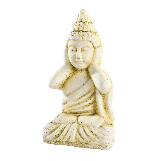 Shiva Pm Je N'Ai Rien Entendu 20Cm Cire Vieil de Poterie Grandon - Hayrie  dans Statue pour le jardin