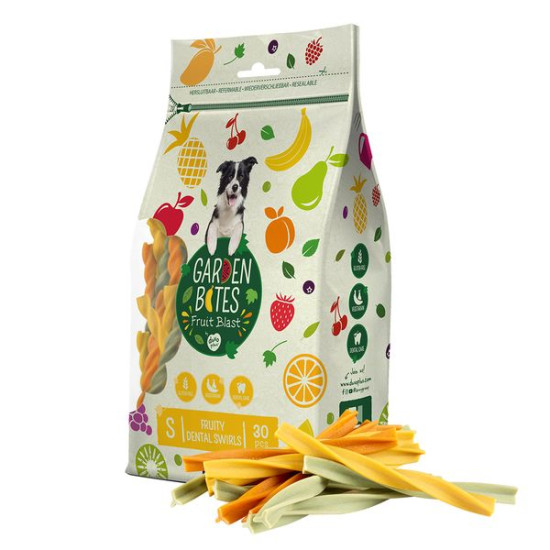 Garden bites fruity dental swirls 13cm de Laroy - aliments et d'accessoires pour animaux de compagnie dans Friandises pour ch...