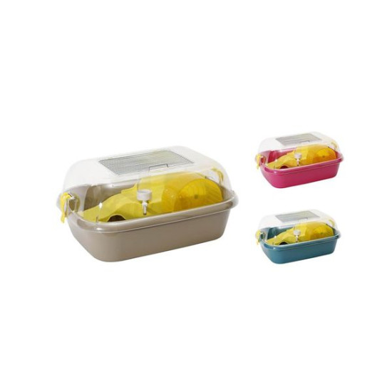Cage candy 44x34x20cm couleurs mélangées de Laroy - aliments et d'accessoires pour animaux de compagnie dans Cages pour rongeurs