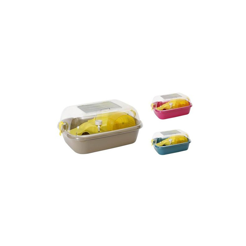 Cage candy 44x34x20cm couleurs mélangées de Laroy - aliments et d'accessoires pour animaux de compagnie dans Cages pour rongeurs
