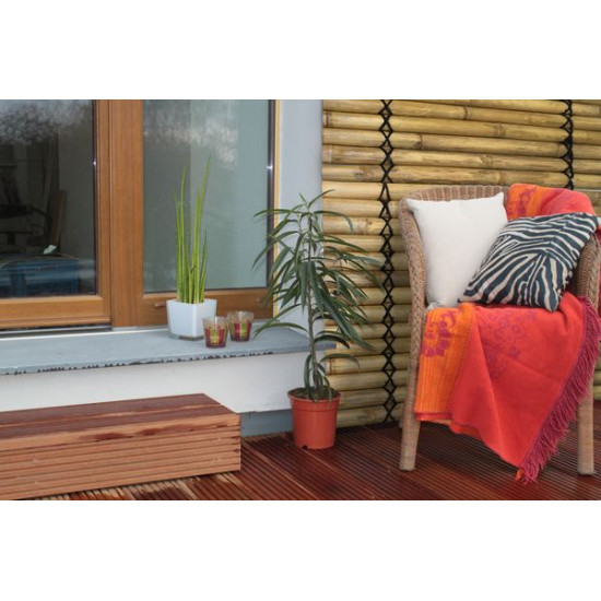 PANNEAU BAMBOU 1/2 JAUNE 100X120 de Jardinerie Bordeaux Libourne Gironde dans Brise vue - canisse