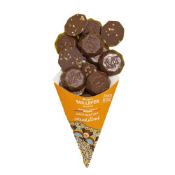 CHOCOLAT LAIT PRALINE AMANDE 130G de Taillefer dans 🍫 Chocolats
