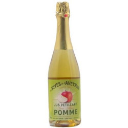 JUS DE POMME PETILLANT 75CL de Les Rives de l'Aveyron dans 🥛 Boissons sans alcools