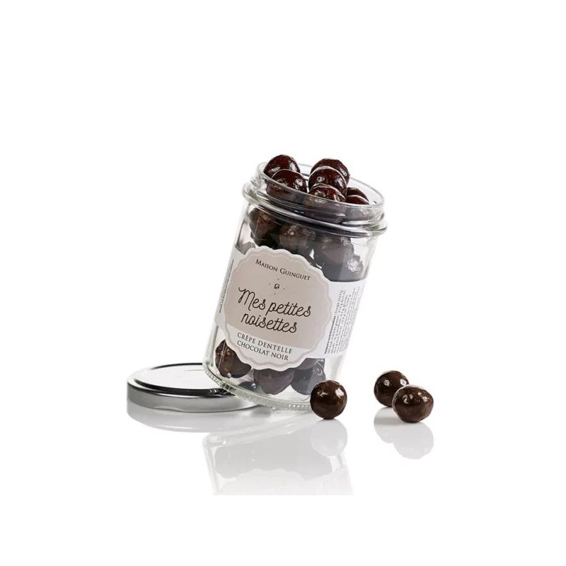 NOISETTES ENROBEES CHOCOLAT NOIR 120G de 🍫 Maison Guinguet - le Chocolat dans 🍫 Chocolats