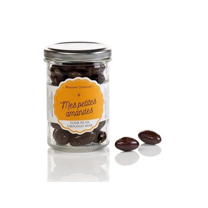 AMANDES ENROBEES CHOCOLAT NOIR 120G de 🍫 Maison Guinguet - le Chocolat dans 🍫 Chocolats