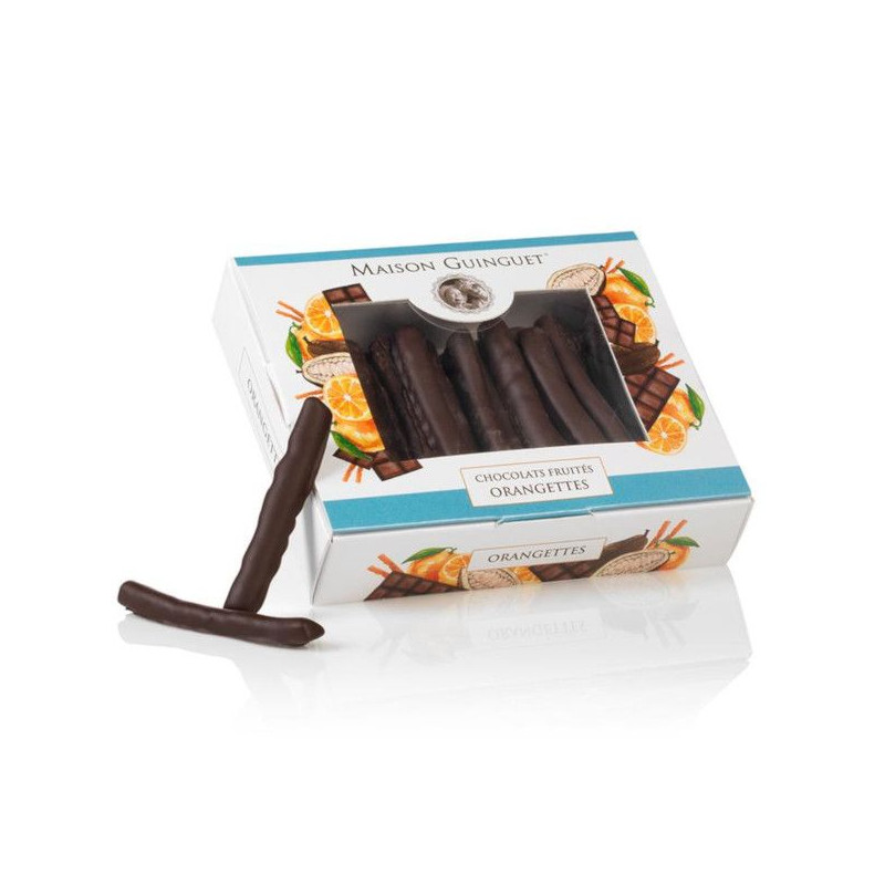 ORANGETTES BOITE 150G de 🍫 Maison Guinguet - le Chocolat dans 🍫 Chocolats