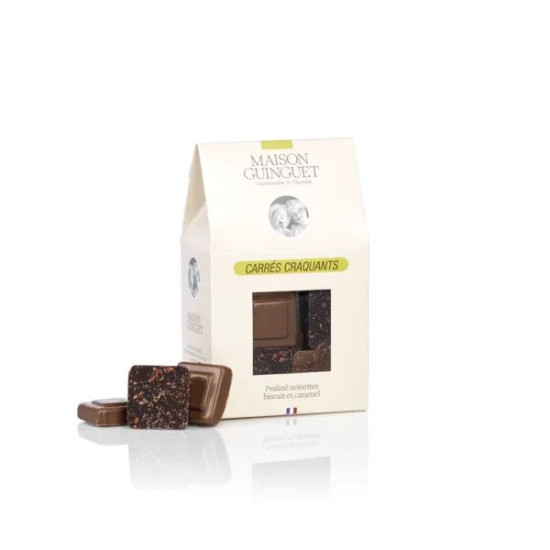 CARRES CRAQUANTS SACHET 100G de 🍫 Maison Guinguet - le Chocolat dans 🍫 Chocolats