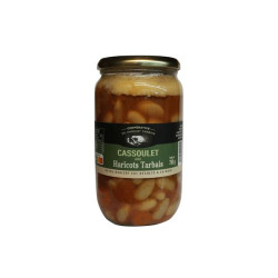 CASSOULET AUX HARICOTS TARBAIS 780G de Table des producteurs Libourne dans 🥫 Conserves