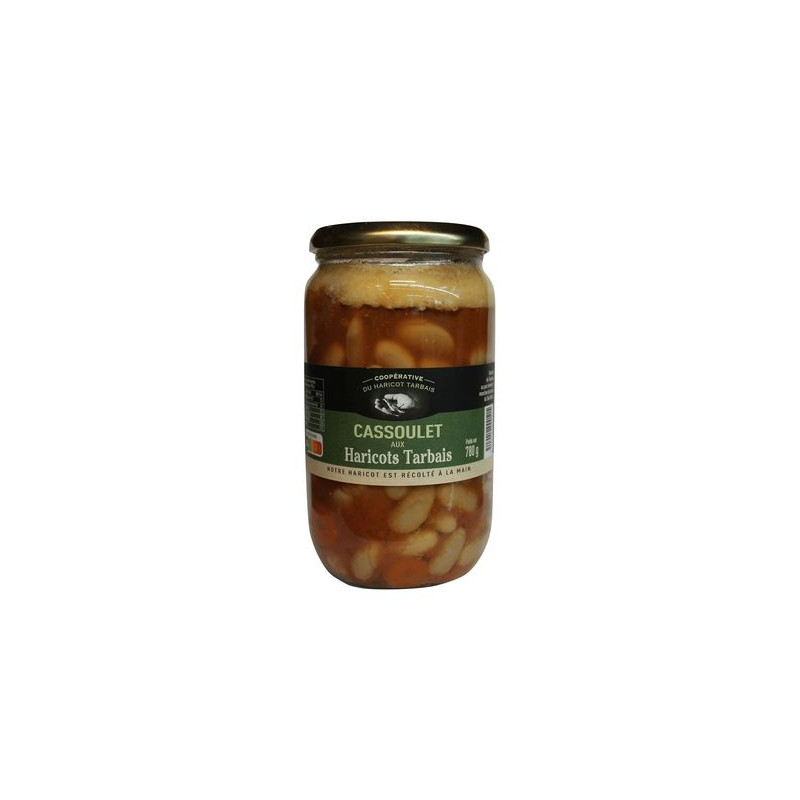 CASSOULET AUX HARICOTS TARBAIS 780G de Table des producteurs Libourne dans 🥫 Conserves