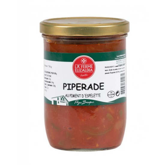 PIPERADE MAISON 750G de La ferme Elizaldia dans 🥫 Conserves