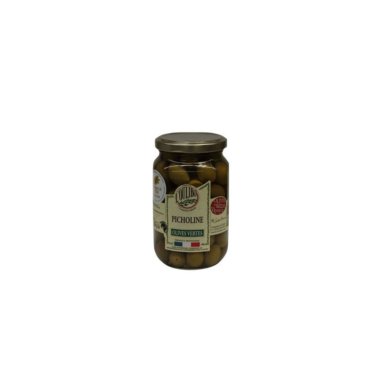 OLIVES PICHOLINES VER-NAT 200G de L'oulibo dans 🥔 Apéritifs à manger