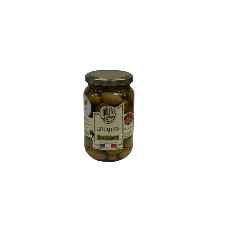 OLIVES VERTES LUCQUES 200G de L'oulibo dans 🥔 Apéritifs à manger