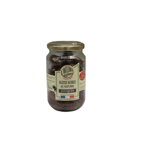 OLIVES NOIRES LUCQUES 200G de L'oulibo dans 🥔 Apéritifs à manger