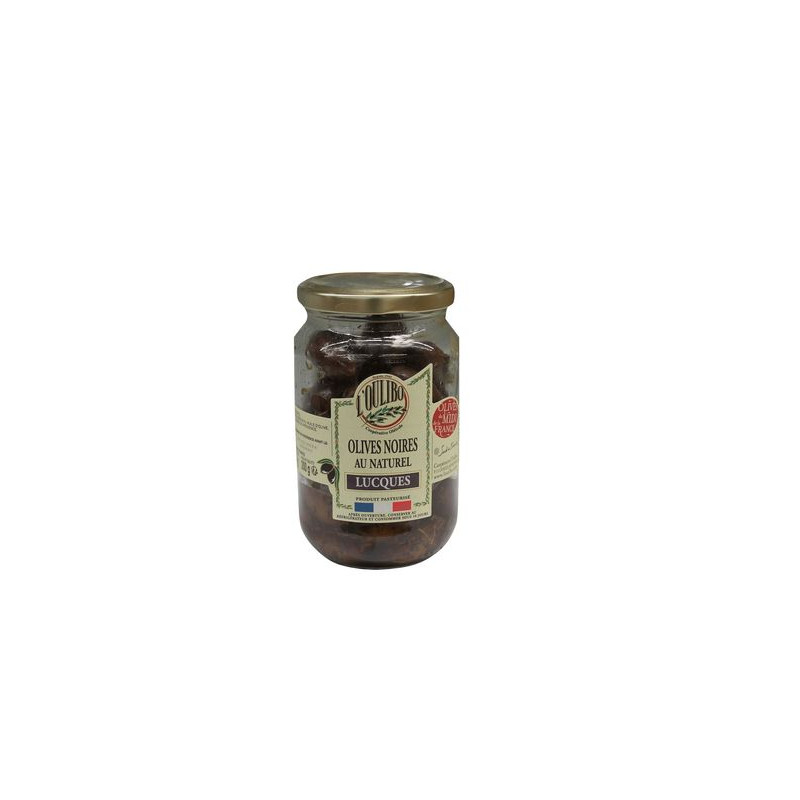 OLIVES NOIRES LUCQUES 200G de L'oulibo dans 🥔 Apéritifs à manger