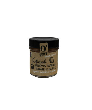 TARTINADE H.TARB.TOMATES BAS. BIO 110G de O'vert dans 🥔 Apéritifs à manger