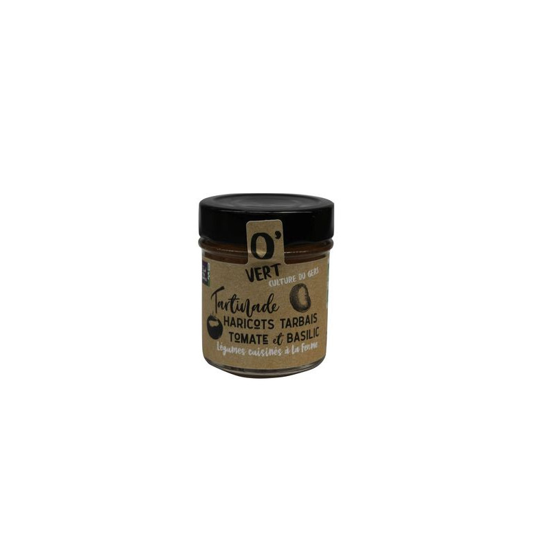 TARTINADE H.TARB.TOMATES BAS. BIO 110G de O'vert dans 🥔 Apéritifs à manger