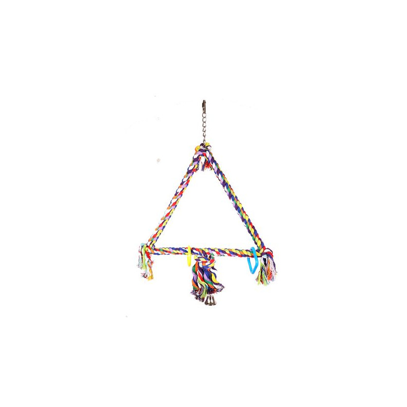 Jouet oiseau balançoire triangulaire 79cm l de Savic- Produits pour animaux de compagnie dans Jouets pour Oiseaux