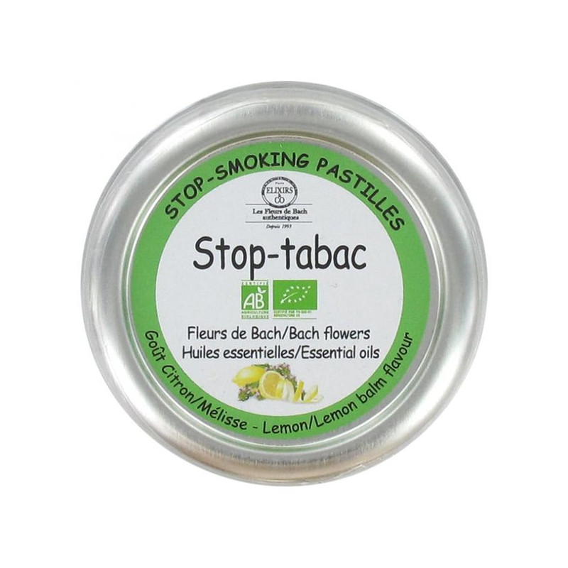 Pastilles stop tabac bio - elixirs & co de Elixirs & Co dans Fleurs de Bach véritable