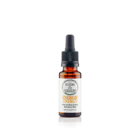Energie 20ml bio - elixirs & co de Elixirs & Co dans Fleurs de Bach véritable