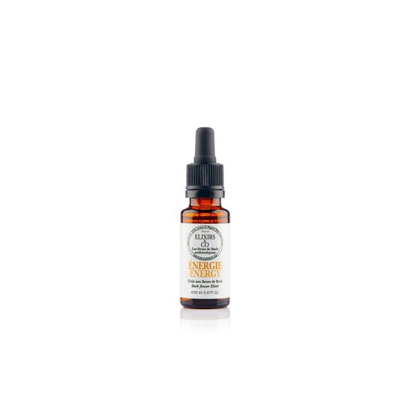Energie 20ml bio - elixirs & co de Elixirs & Co dans Fleurs de Bach véritable