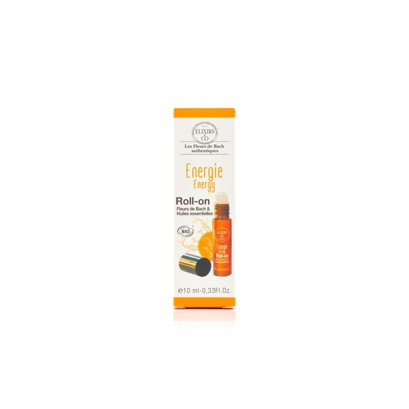 Roll on energie bio 10ml - elixirs & co de Elixirs & Co dans Fleurs de Bach véritable