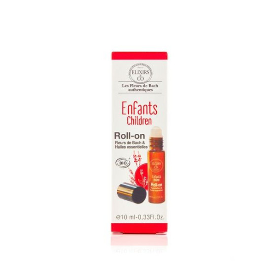Roll on enfant bio 10ml - elixirs & co de Elixirs & Co dans Fleurs de Bach véritable