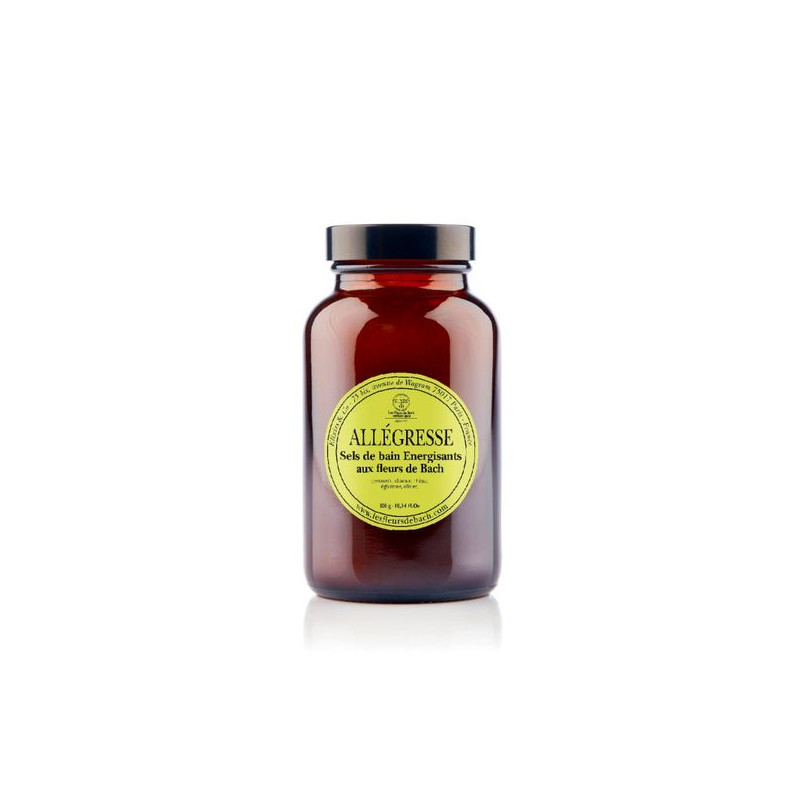 Sels bains allegresse 300 g - elixirs & co de Elixirs & Co dans Fleurs de Bach véritable