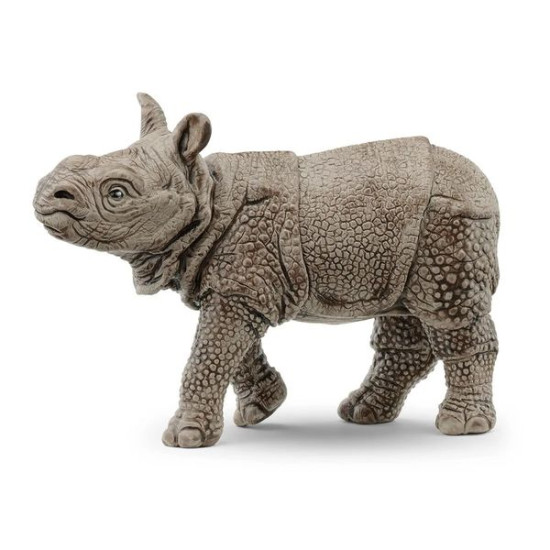 Figurine schleich bébé rhinocéros indien de Schleich - Figurine d'animaux dans Figurine animaux