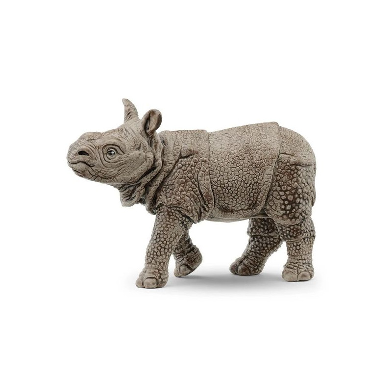 Figurine schleich bébé rhinocéros indien de Schleich - Figurine d'animaux dans Figurine animaux