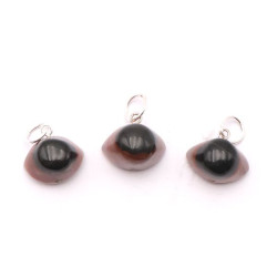 Pendentif pierre roulée agate oeil shiva a de Camille ambiance nature dans 💎 Bijoux et accessoires ésotériques