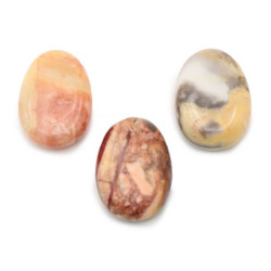 Pendentif pierre percée agate crazy lace a+ de Camille ambiance nature dans 💎 Bijoux et accessoires ésotériques