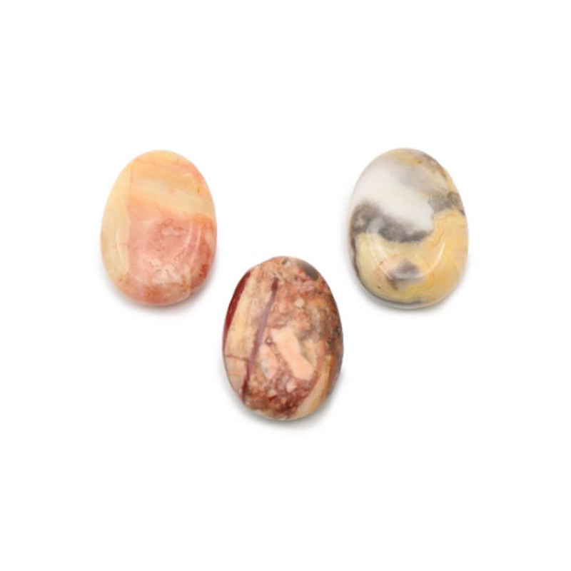 Pendentif pierre percée agate crazy lace a+ de Camille ambiance nature dans 💎 Bijoux et accessoires ésotériques