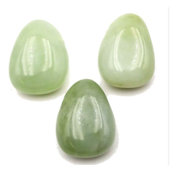 Pendentif pierre percée jade de chine a de Camille ambiance nature dans 💎 Bijoux et accessoires ésotériques